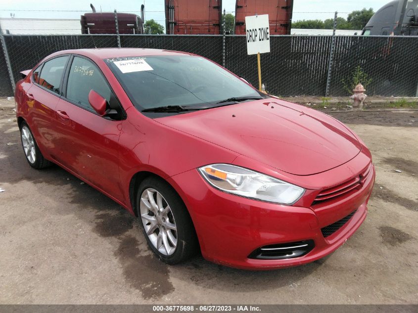 2013 DODGE DART SXT - 1C3CDFBA2DD309756