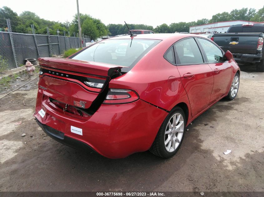 2013 DODGE DART SXT - 1C3CDFBA2DD309756