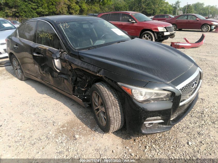 2014 INFINITI Q50 - JN1BV7AR6EM685981