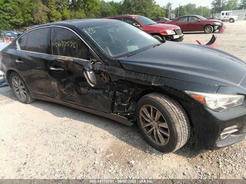 2014 INFINITI Q50 - JN1BV7AR6EM685981