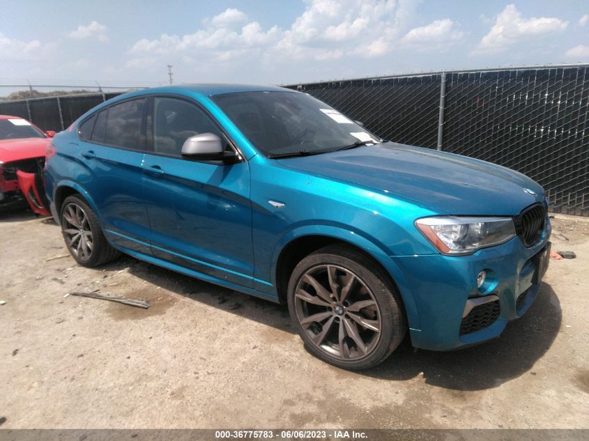 2017 BMW X4 XDRIVEM40I - 5UXXW7C37H0U26435