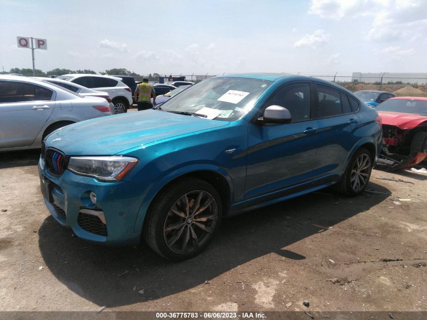 2017 BMW X4 XDRIVEM40I - 5UXXW7C37H0U26435