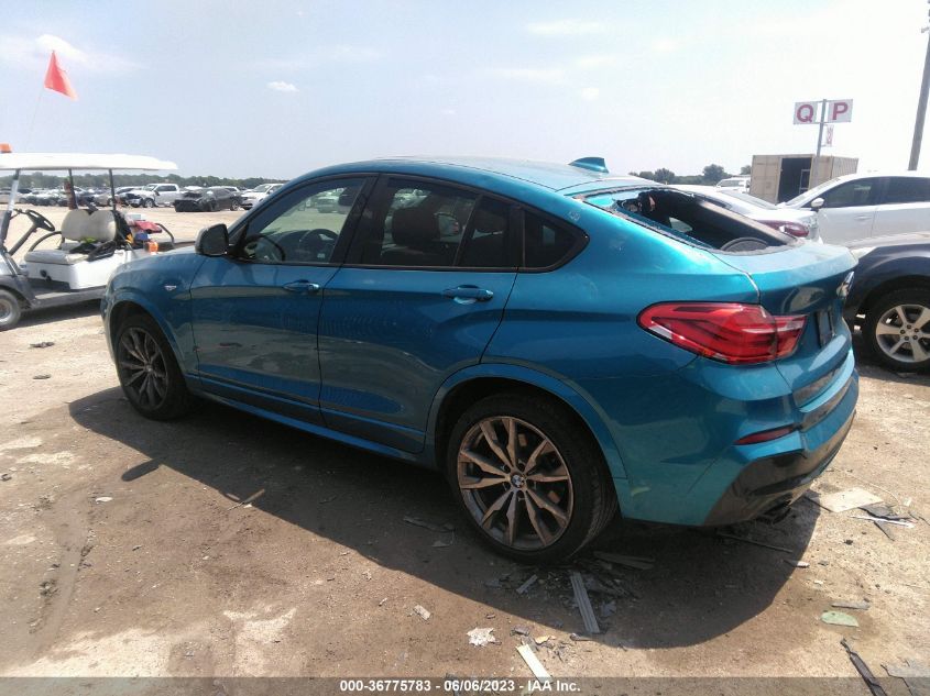 2017 BMW X4 XDRIVEM40I - 5UXXW7C37H0U26435