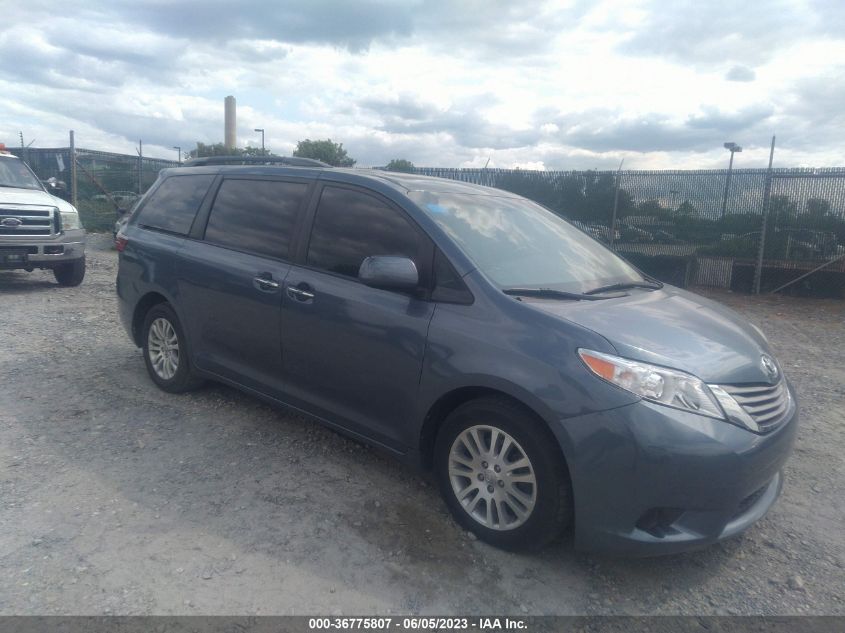 2017 TOYOTA SIENNA XLE AUTO ACCESS - 5TDYZ3DC2HS861123