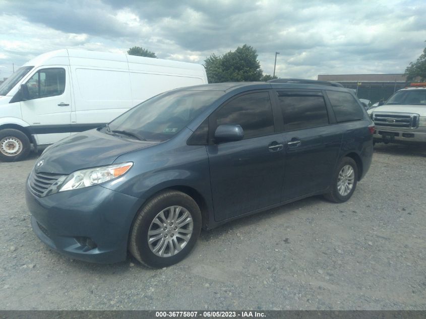 2017 TOYOTA SIENNA XLE AUTO ACCESS - 5TDYZ3DC2HS861123