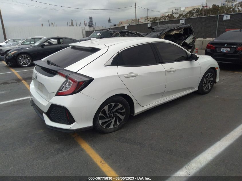 2017 HONDA CIVIC HATCHBACK LX - SHHFK7H29HU411511