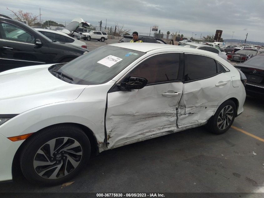 2017 HONDA CIVIC HATCHBACK LX - SHHFK7H29HU411511