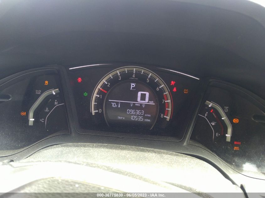 2017 HONDA CIVIC HATCHBACK LX - SHHFK7H29HU411511