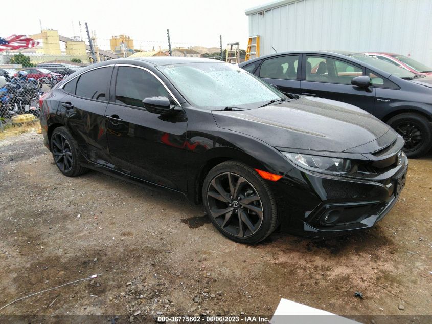 2021 HONDA CIVIC SEDAN SPORT - 2HGFC2F89MH529573
