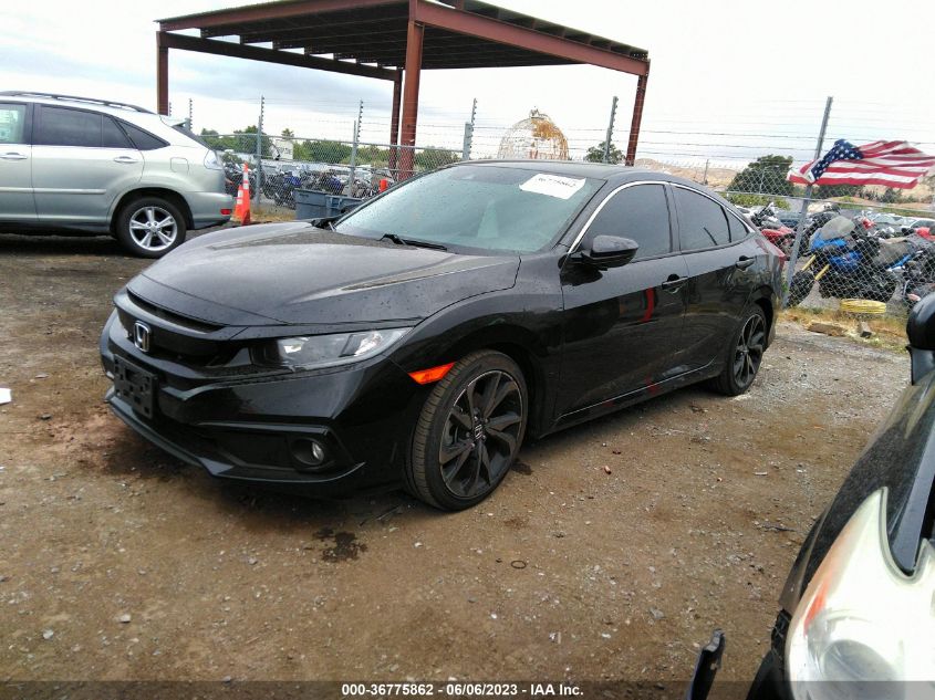 2021 HONDA CIVIC SEDAN SPORT - 2HGFC2F89MH529573