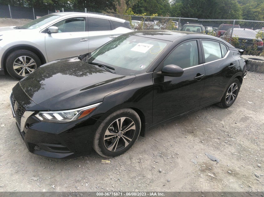 VIN 3N1AB8CV3MY251842 2021 NISSAN SENTRA SV