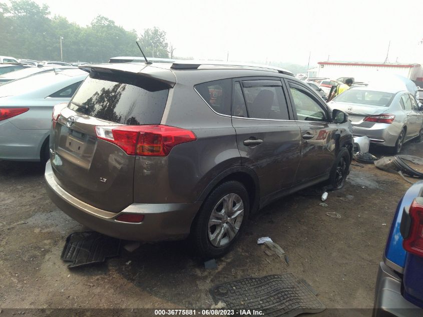 2015 TOYOTA RAV4 LE - JTMZFREV3FD062394