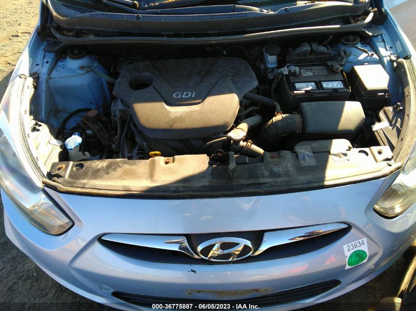 2013 HYUNDAI ACCENT SE - KMHCU5AE1DU070495