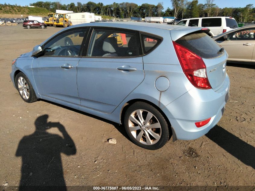 2013 HYUNDAI ACCENT SE - KMHCU5AE1DU070495