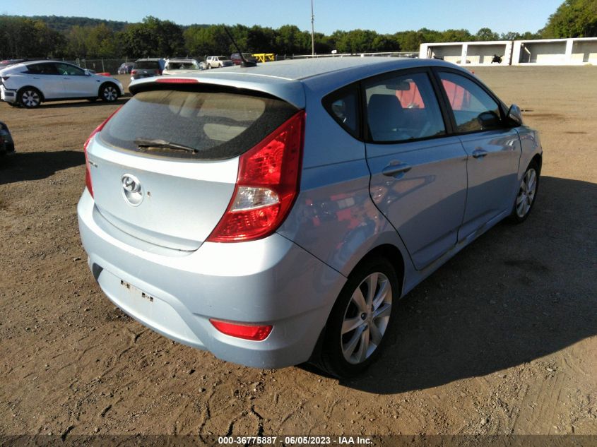2013 HYUNDAI ACCENT SE - KMHCU5AE1DU070495