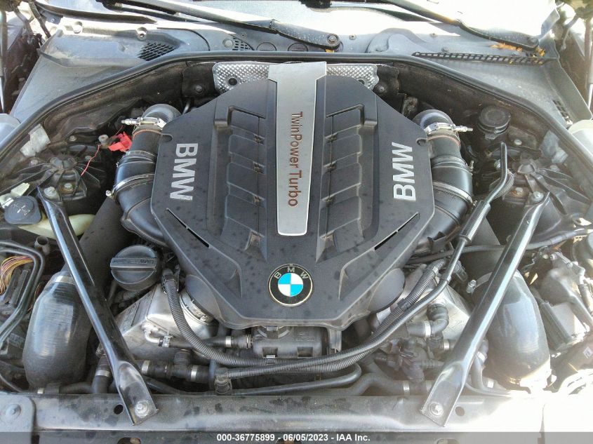 2013 BMW 6 SERIES 650I XDRIVE - WBA6B4C55DD098408