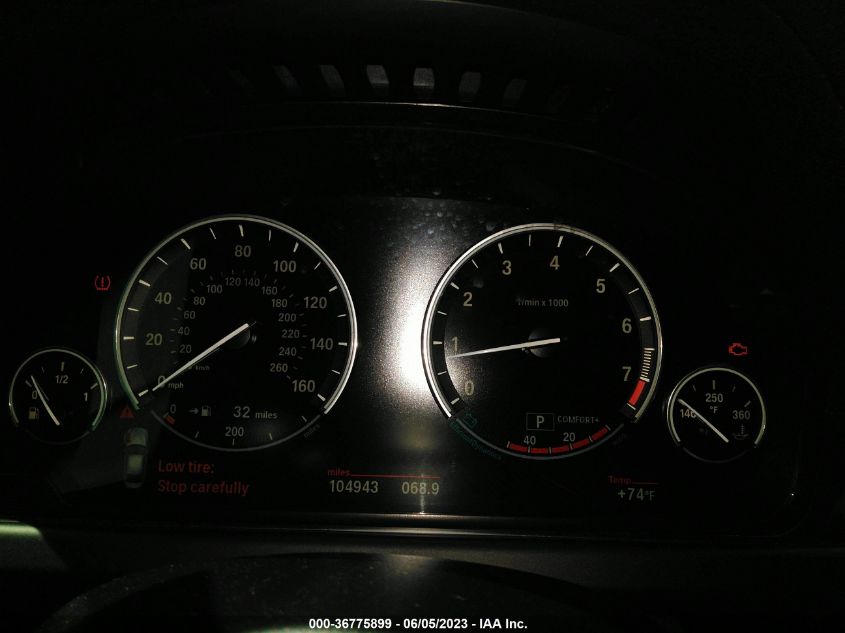 2013 BMW 6 SERIES 650I XDRIVE - WBA6B4C55DD098408