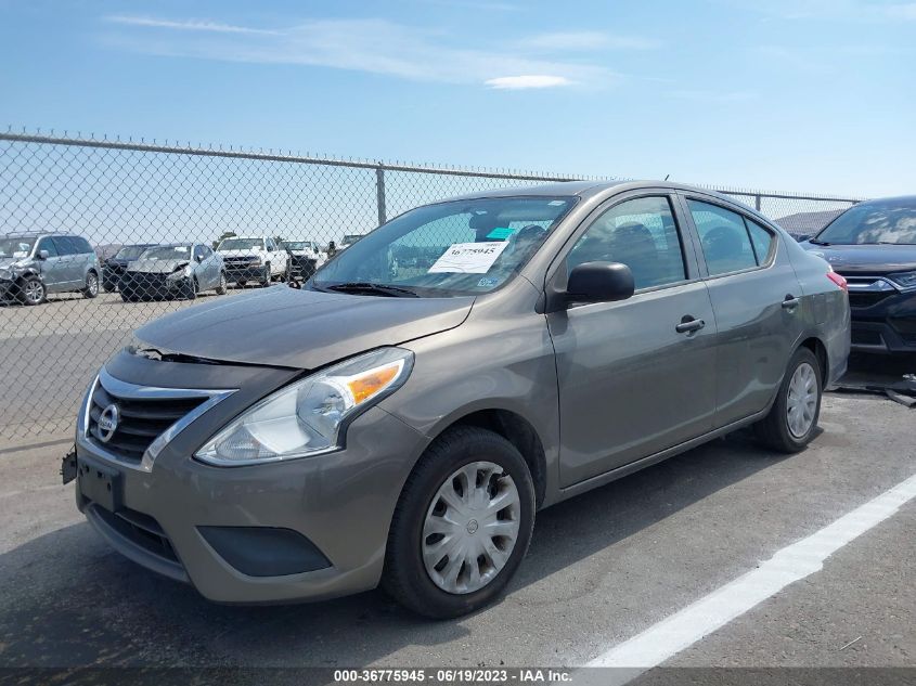 2015 NISSAN VERSA S PLUS - 3N1CN7AP9FL953937