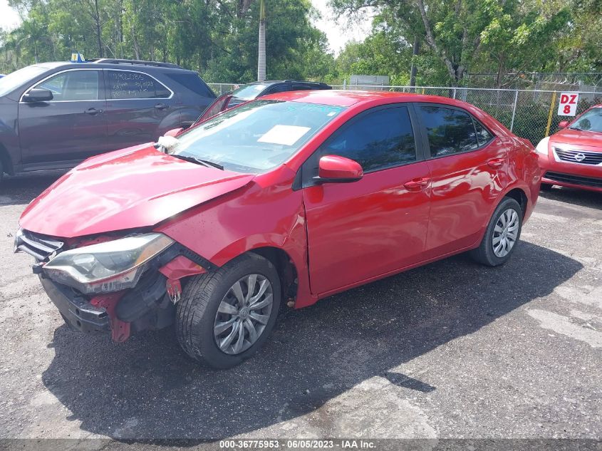 2015 TOYOTA COROLLA L/LE/S/S PLUS/LE PLUS - 2T1BURHE8FC242728