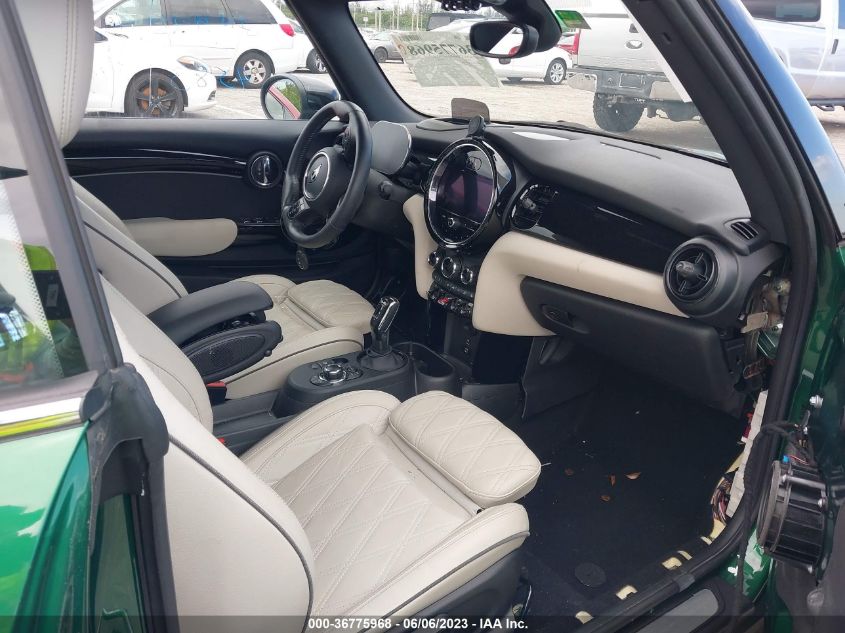 2022 MINI CONVERTIBLE COOPER S WMW43DL0XN3N67699