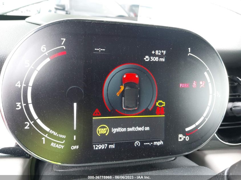 2022 MINI CONVERTIBLE COOPER S WMW43DL0XN3N67699