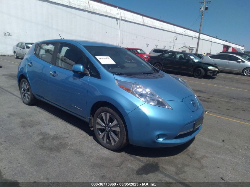 2014 NISSAN LEAF SL - 1N4AZ0CP1EC330194