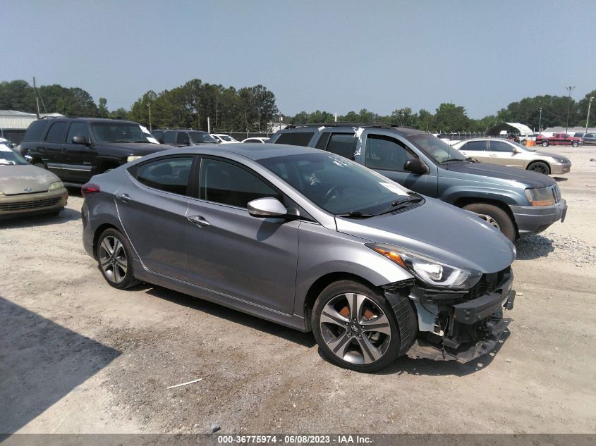 2015 HYUNDAI ELANTRA SPORT - KMHDH4AH3FU282752