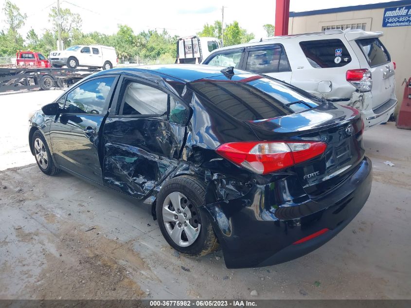 2015 KIA FORTE LX - KNAFX4A66F5428051