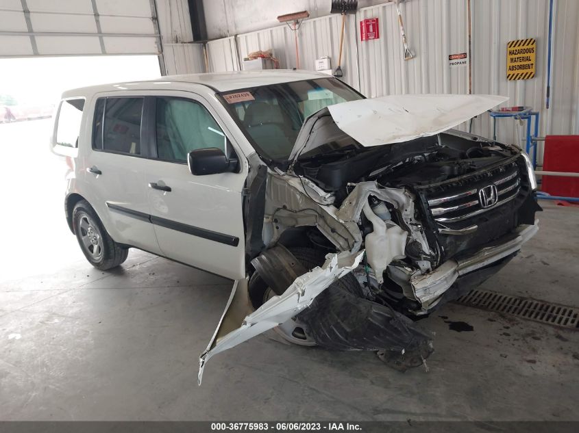 2015 HONDA PILOT LX - 5FNYF3H23FB013439