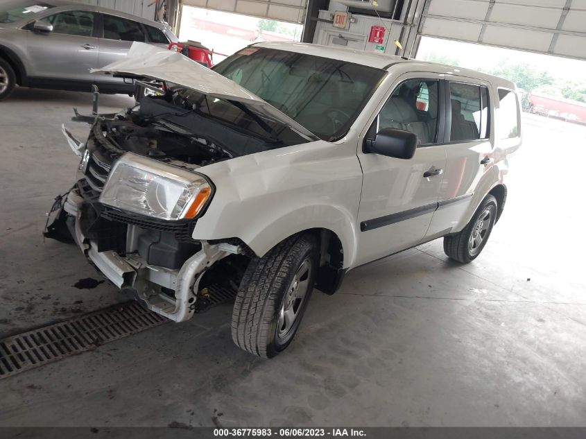 2015 HONDA PILOT LX - 5FNYF3H23FB013439