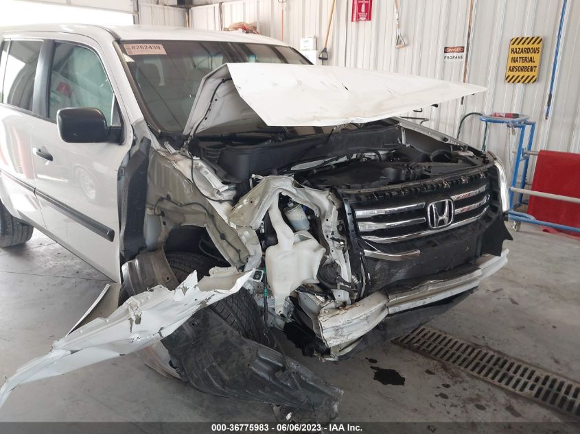 2015 HONDA PILOT LX - 5FNYF3H23FB013439