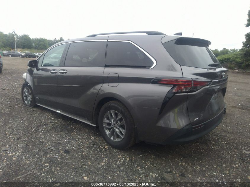 5TDYSKFC4MS039994 2021 TOYOTA SIENNA, photo no. 3