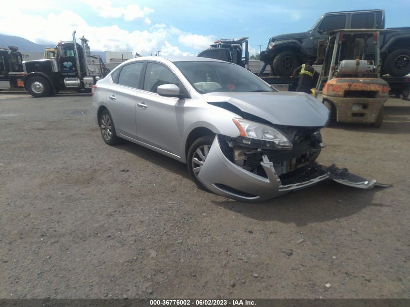 2014 NISSAN SENTRA S - 3N1AB7AP4EY217358