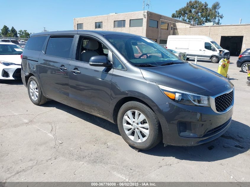 2018 KIA SEDONA LX - KNDMB5C11J6396631