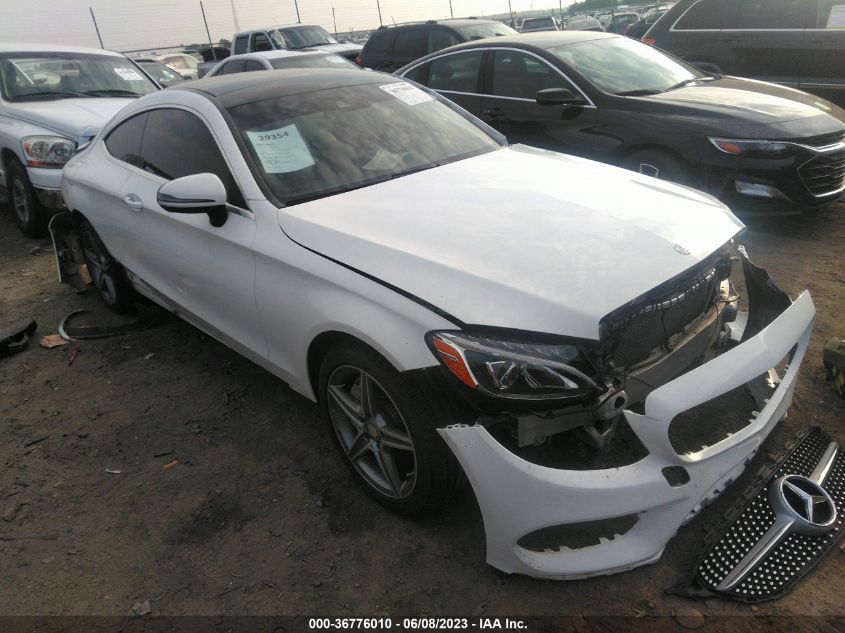 WDDWJ4KB8HF381835 2017 MERCEDES-BENZ C-CLASS - Image 1
