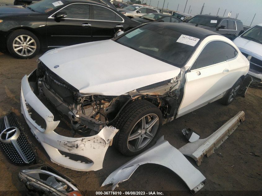 WDDWJ4KB8HF381835 2017 MERCEDES-BENZ C-CLASS - Image 2