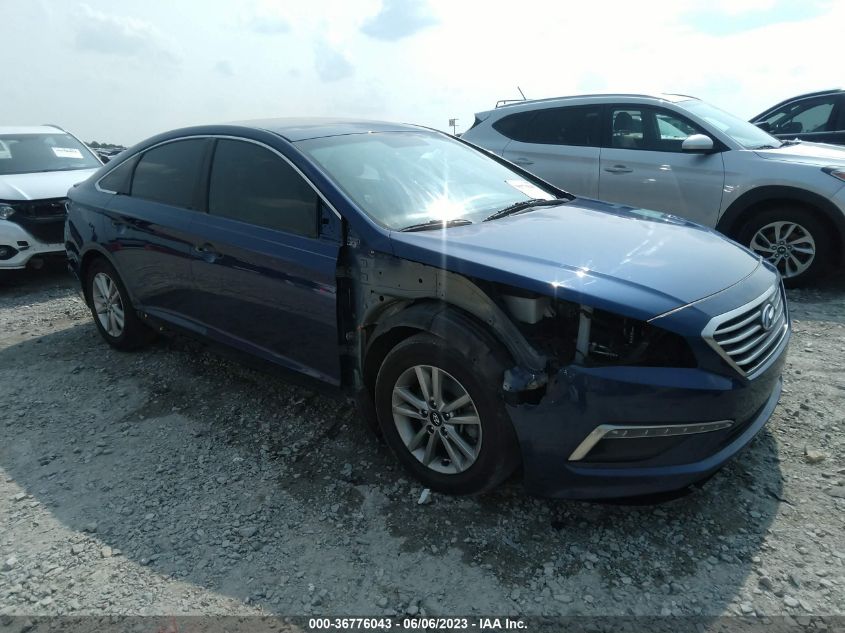 2015 HYUNDAI SONATA 2.4L SE - 5NPE24AF4FH252405