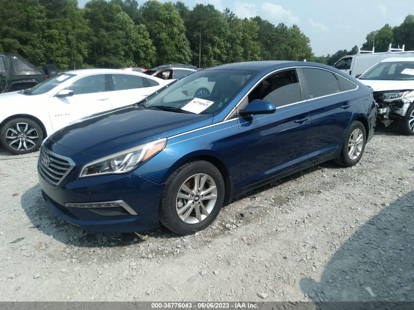 2015 HYUNDAI SONATA 2.4L SE - 5NPE24AF4FH252405