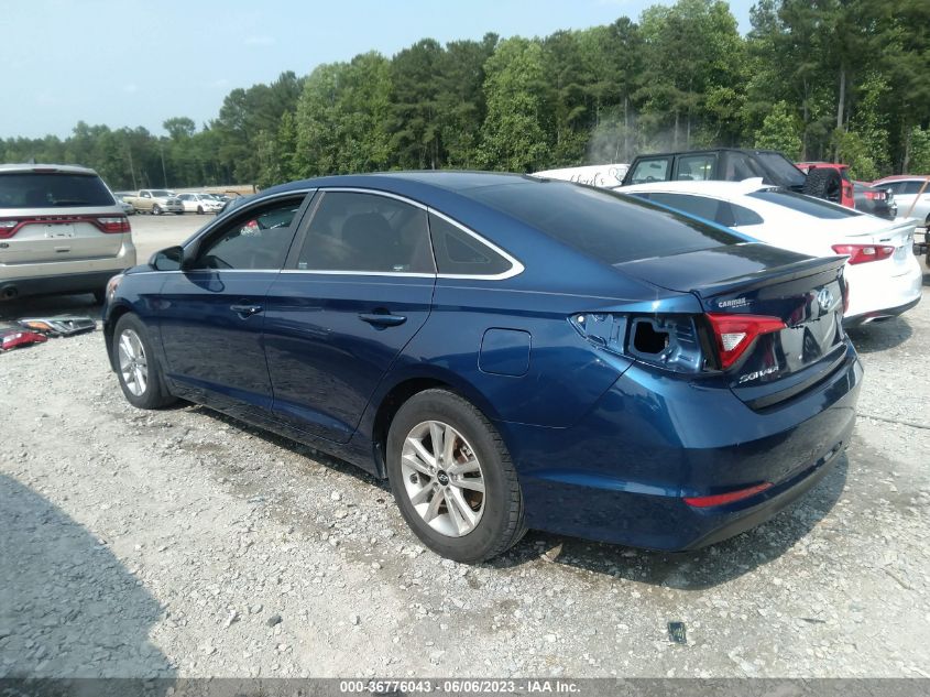 2015 HYUNDAI SONATA 2.4L SE - 5NPE24AF4FH252405