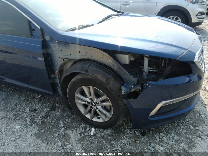2015 HYUNDAI SONATA 2.4L SE - 5NPE24AF4FH252405