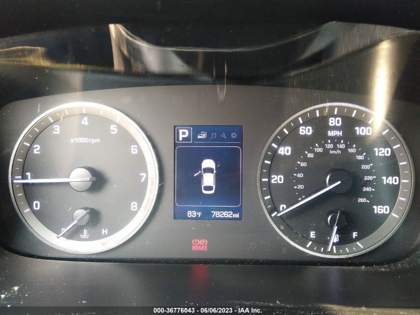 2015 HYUNDAI SONATA 2.4L SE - 5NPE24AF4FH252405