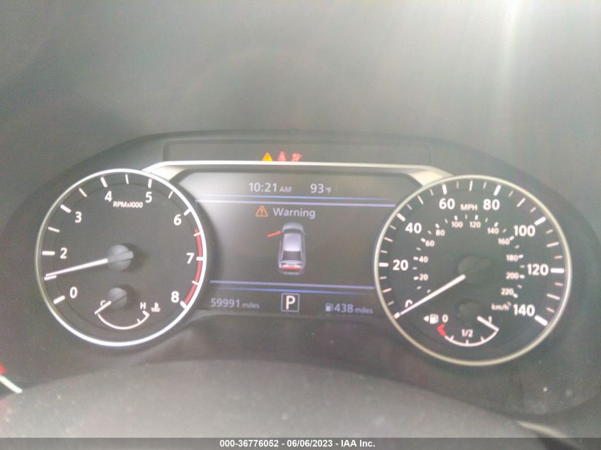 2020 NISSAN ALTIMA SR - 1N4BL4CV7LC203846
