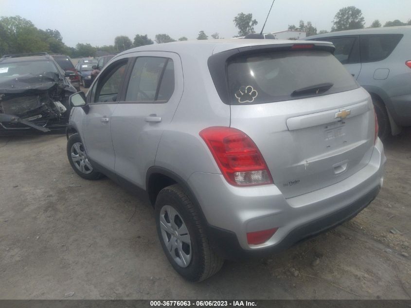 2018 CHEVROLET TRAX LS - 3GNCJKSB2JL206811