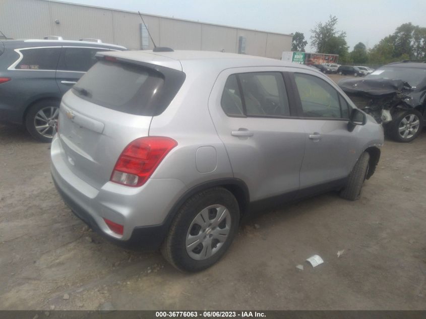 2018 CHEVROLET TRAX LS - 3GNCJKSB2JL206811