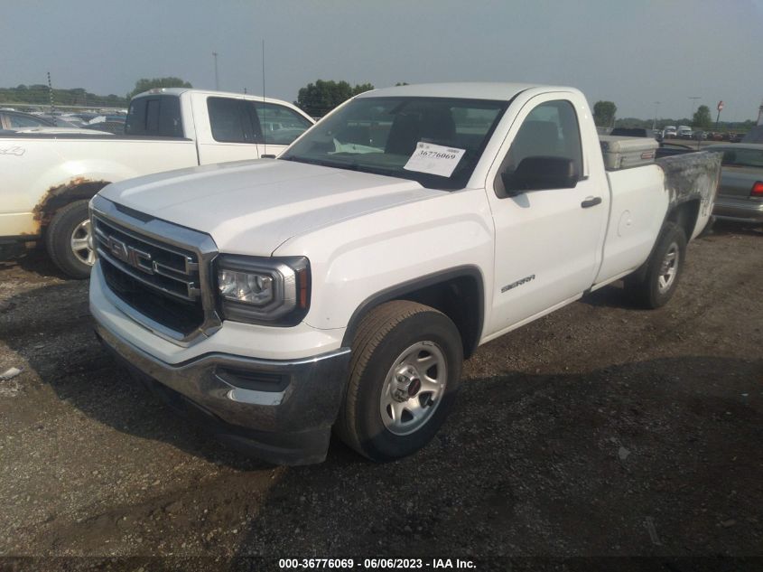 2018 GMC SIERRA 1500 - 1GTN1LEC4JZ900825
