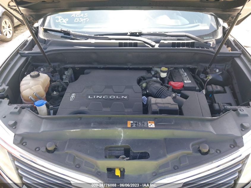 2016 LINCOLN MKX BLACK LABEL - 2LMPJ9JR9GBL58994