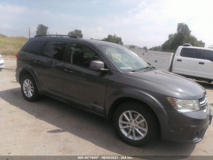 2014 DODGE JOURNEY SXT - 3C4PDCBG9ET144302