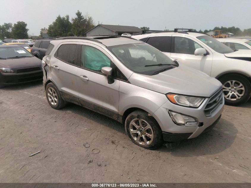 2018 FORD ECOSPORT SE - MAJ3P1TE7JC222269
