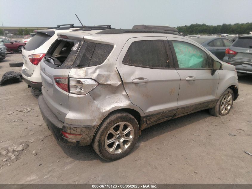 2018 FORD ECOSPORT SE - MAJ3P1TE7JC222269