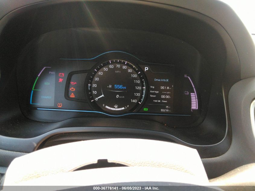 2018 HYUNDAI IONIQ HYBRID LIMITED - KMHC85LC7JU083683